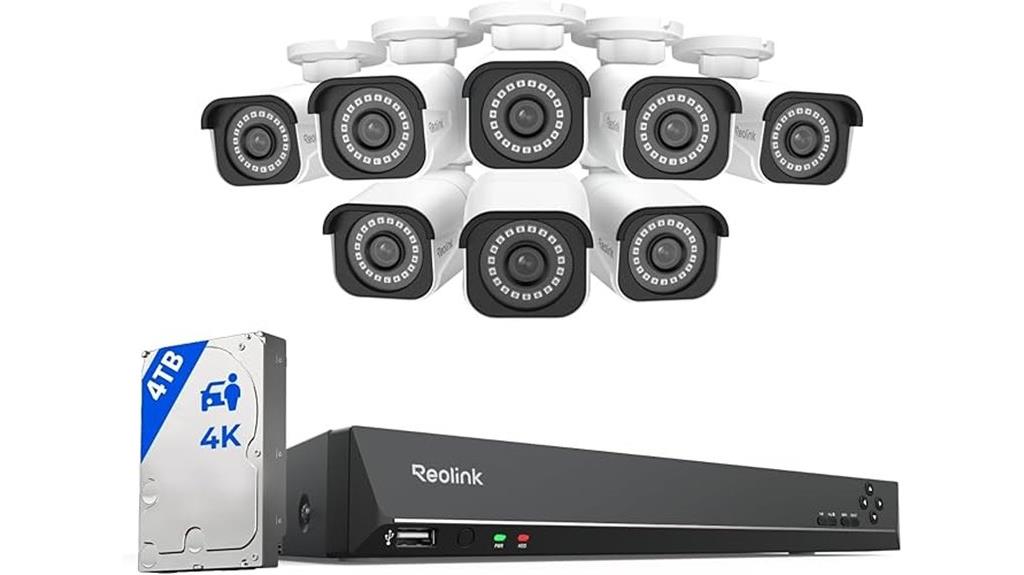 reolink 4k security system