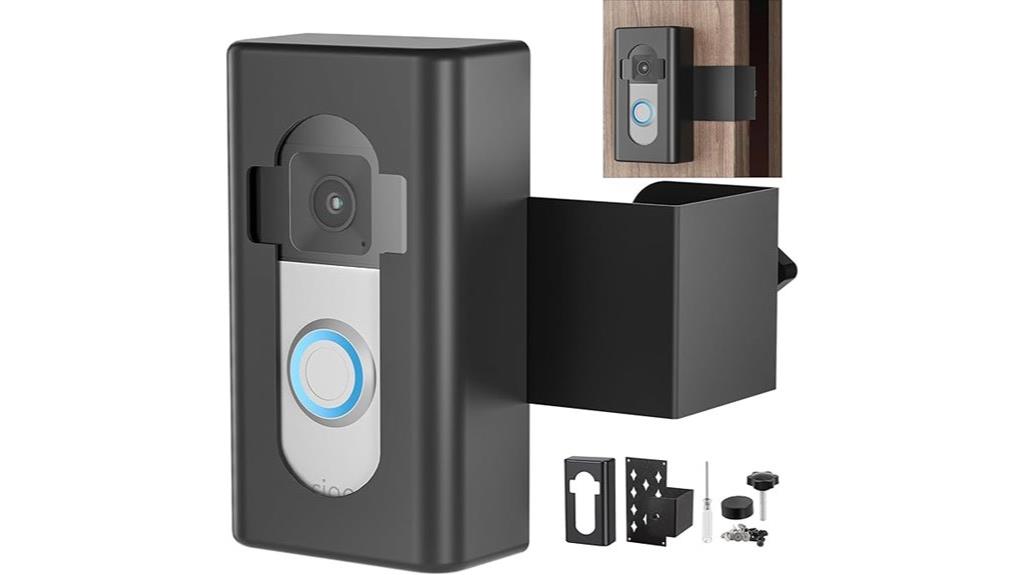 secure doorbell mounting system