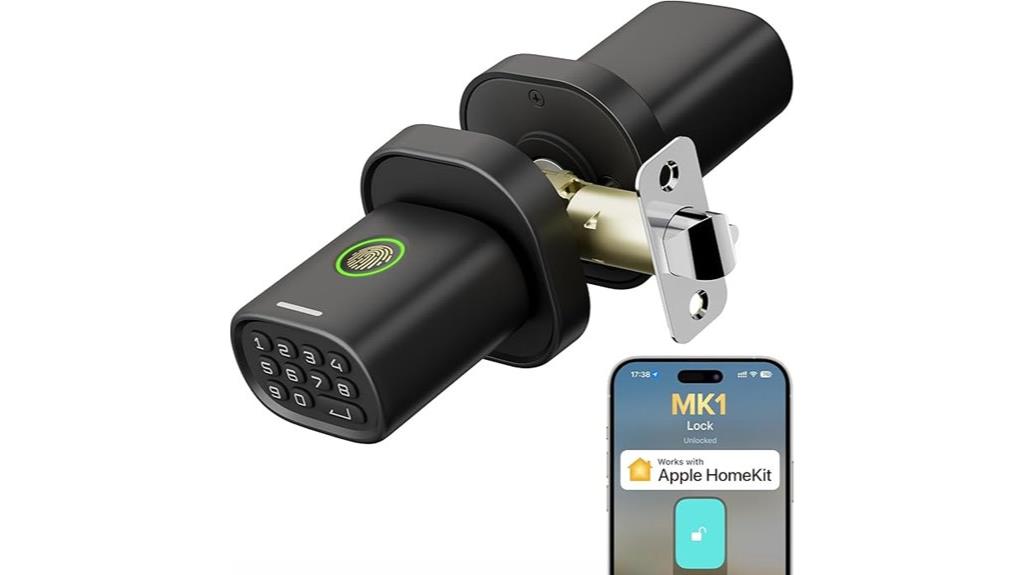 smart keypad fingerprint lock