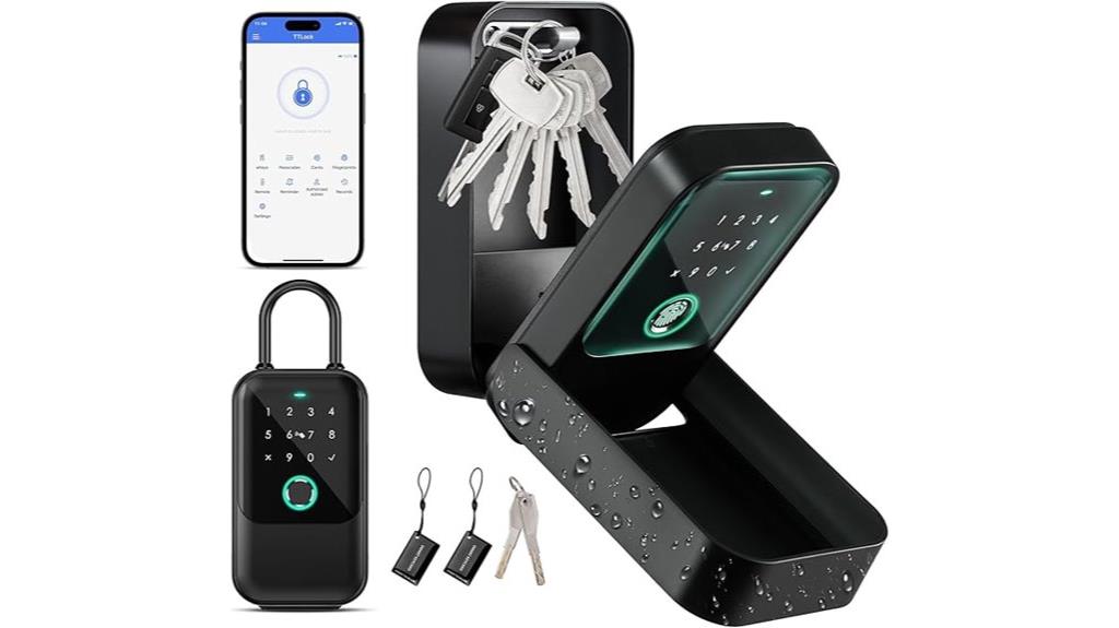 smart lock box control