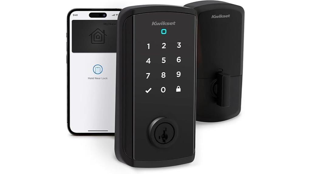 smart lock with touchscreen