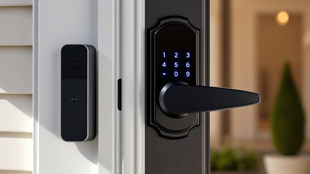 smart locks with sensors