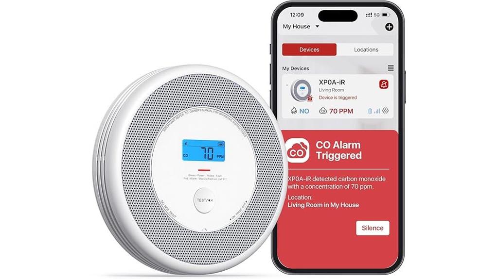 smart smoke and co detector