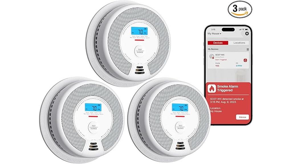 smart smoke and co detectors