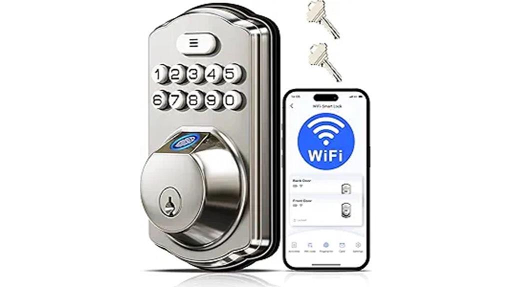 smart wifi fingerprint lock