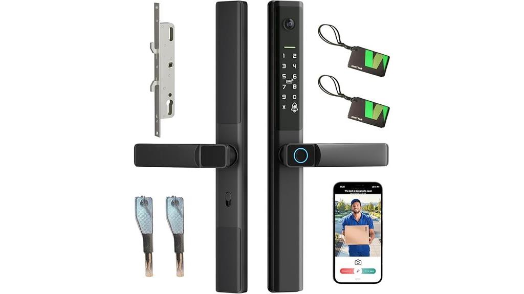 smart wifi sliding lock