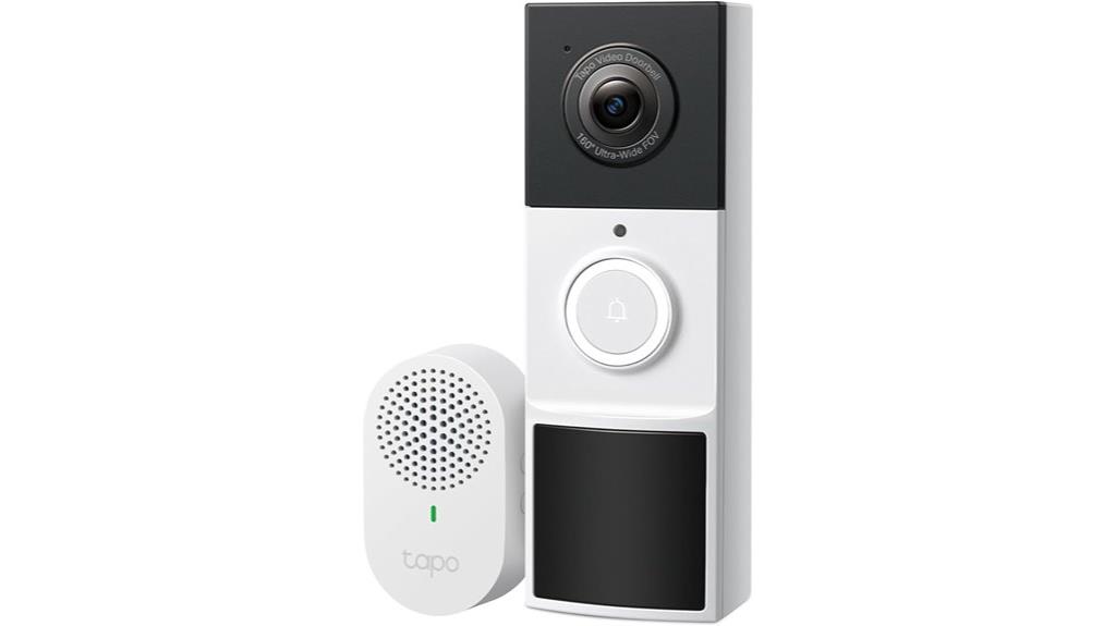 tapo 2k video doorbell