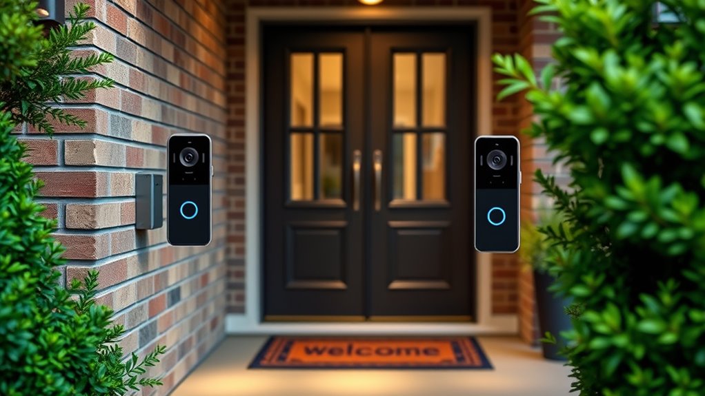 top dual camera doorbells