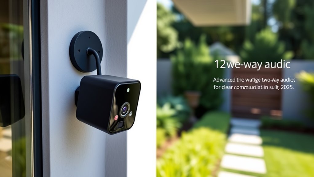 top two way audio cameras