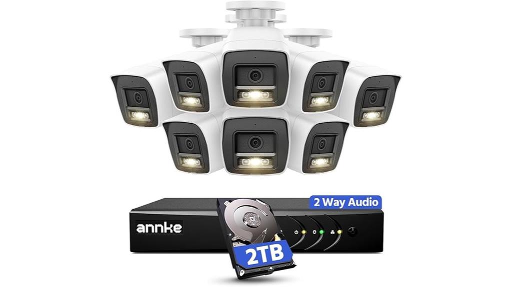 two way audio security system