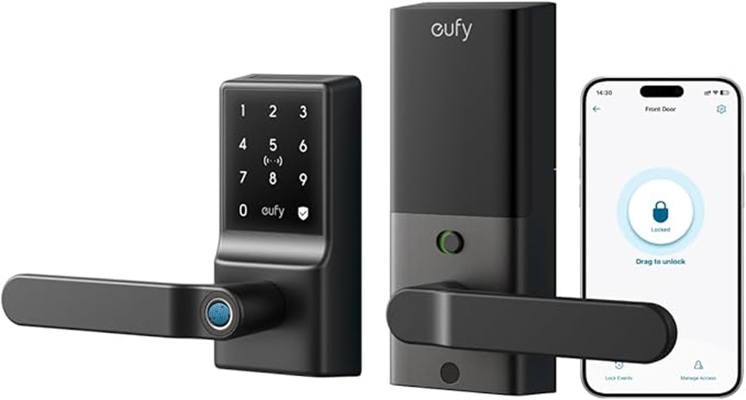 wi fi keypad smart lock
