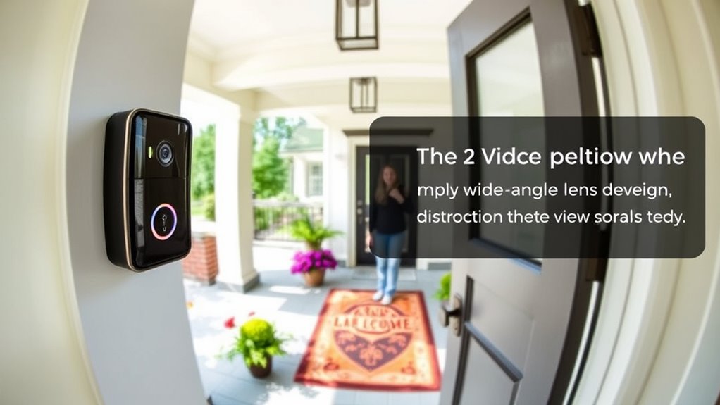wide angle security features