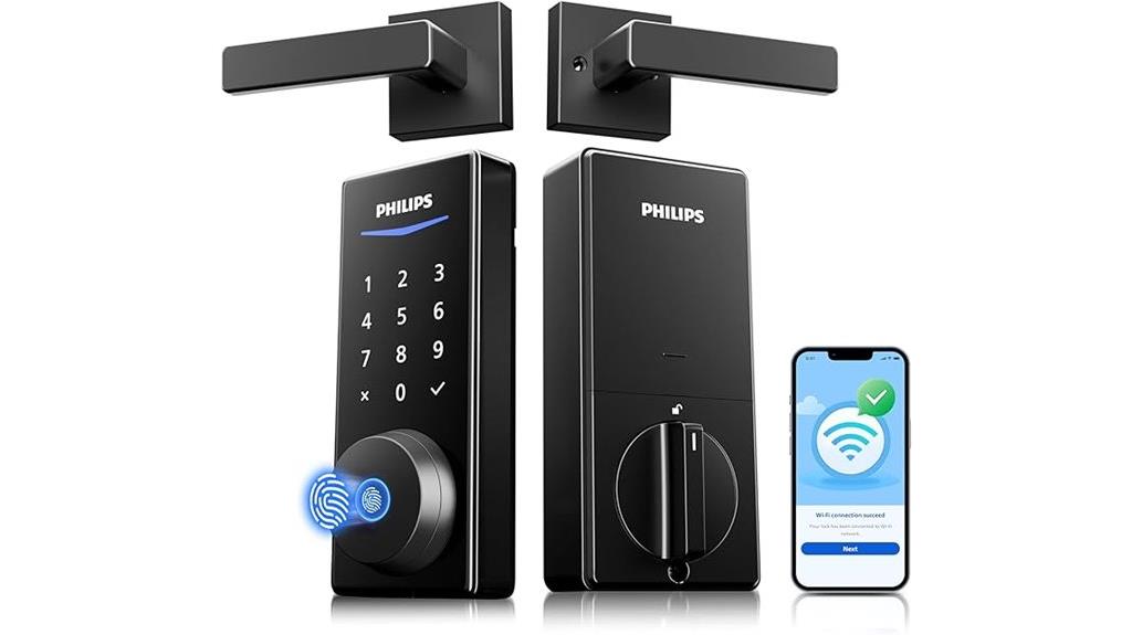 wifi enabled keypad smart lock