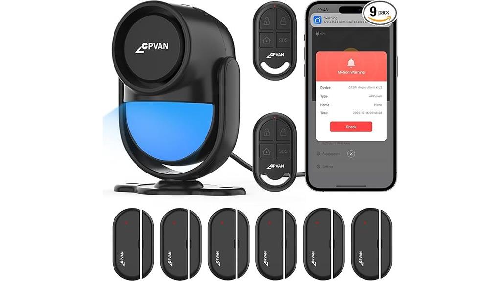 wifi home alarm system