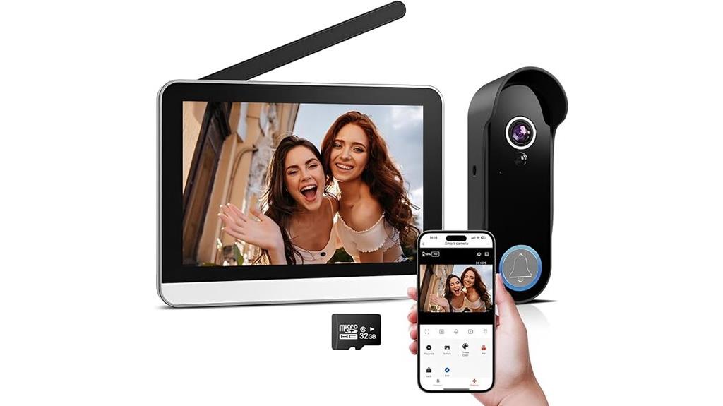 wireless 1080p doorbell system