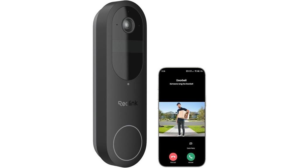 wireless 2k battery doorbell
