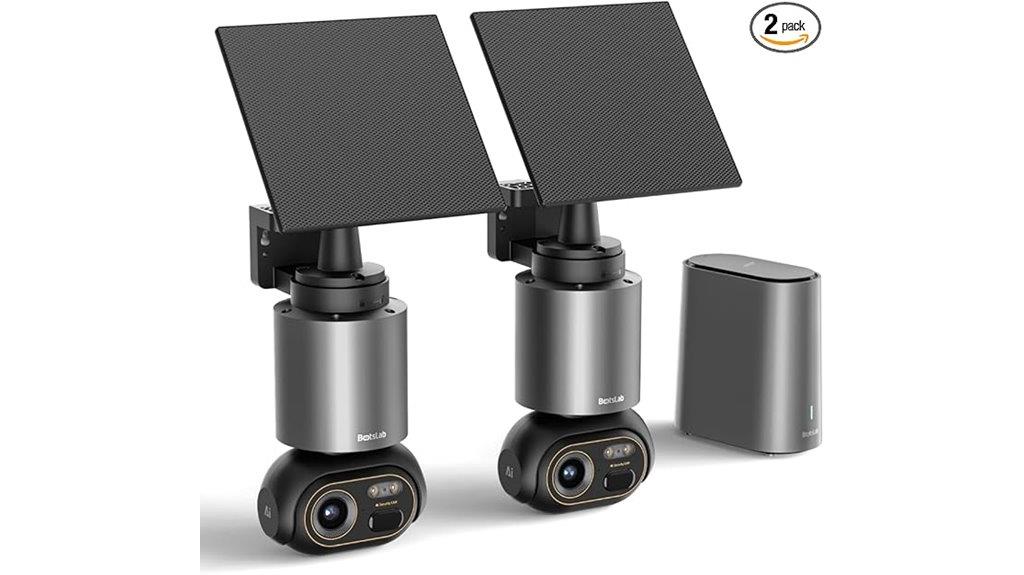 wireless 4k solar cameras