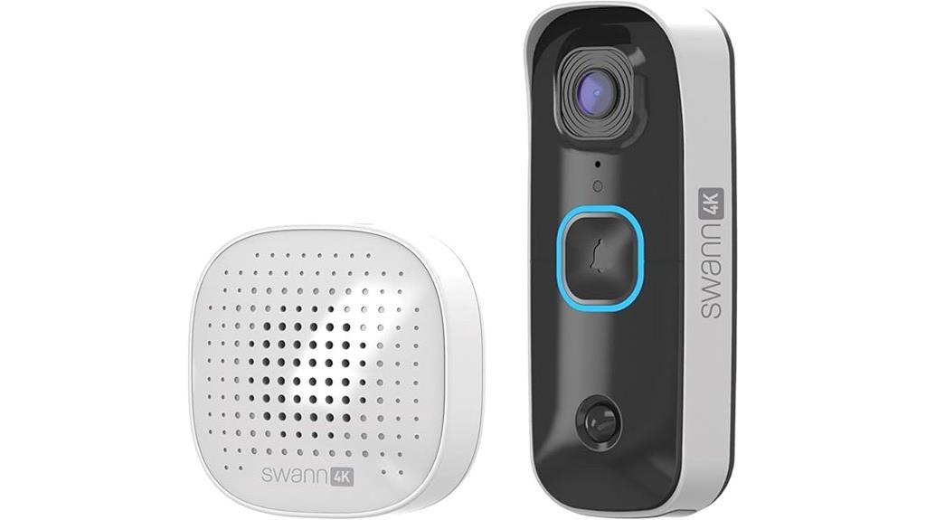 wireless 4k video doorbell