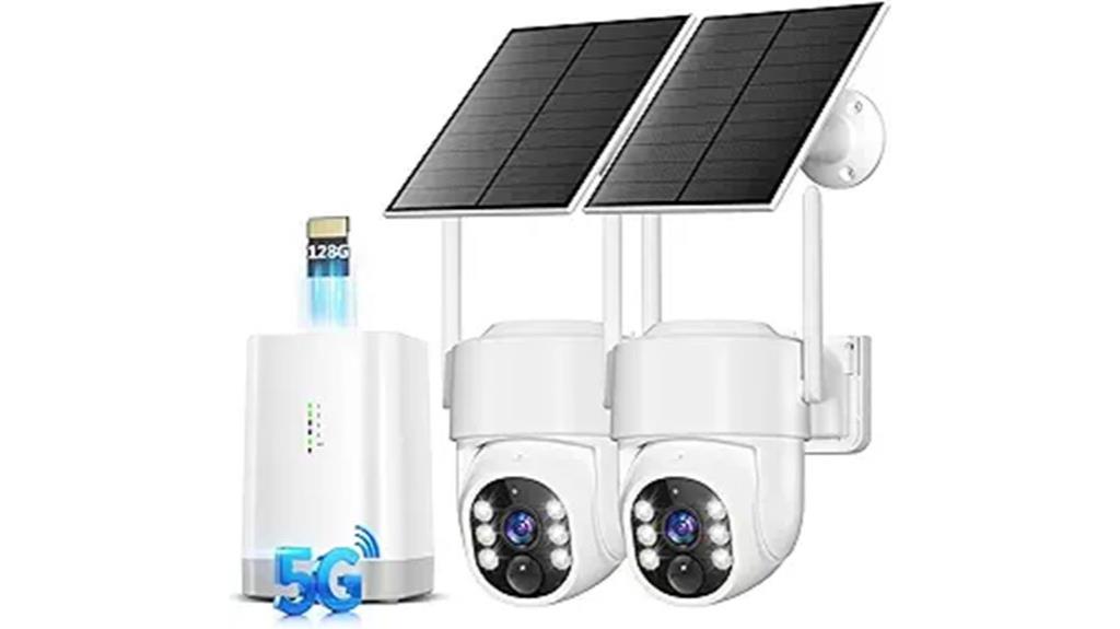 wireless 4mp solar cameras