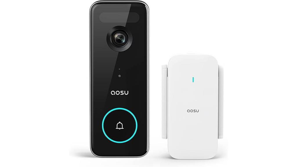 wireless 5mp doorbell camera