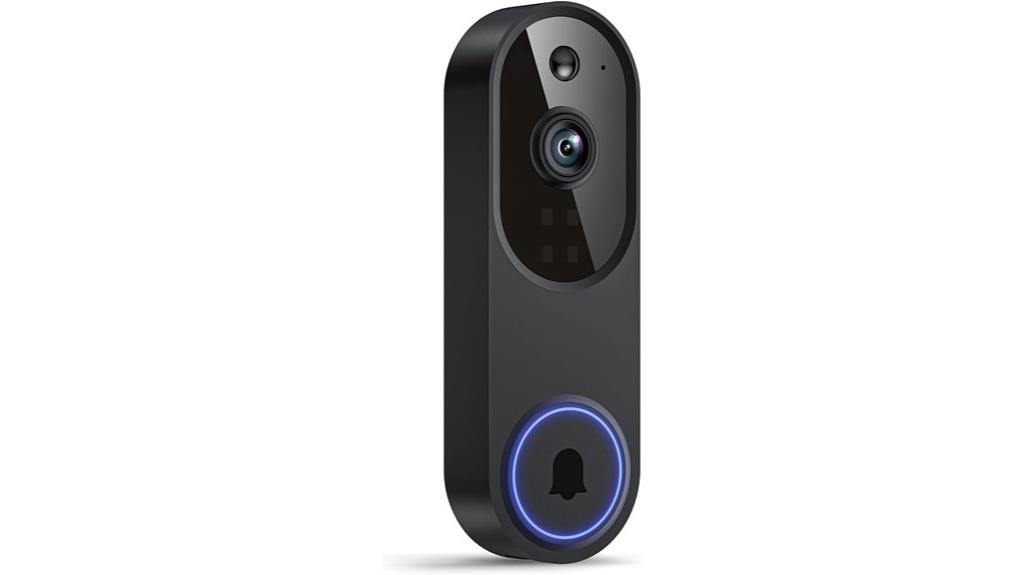 wireless battery powered video doorbell