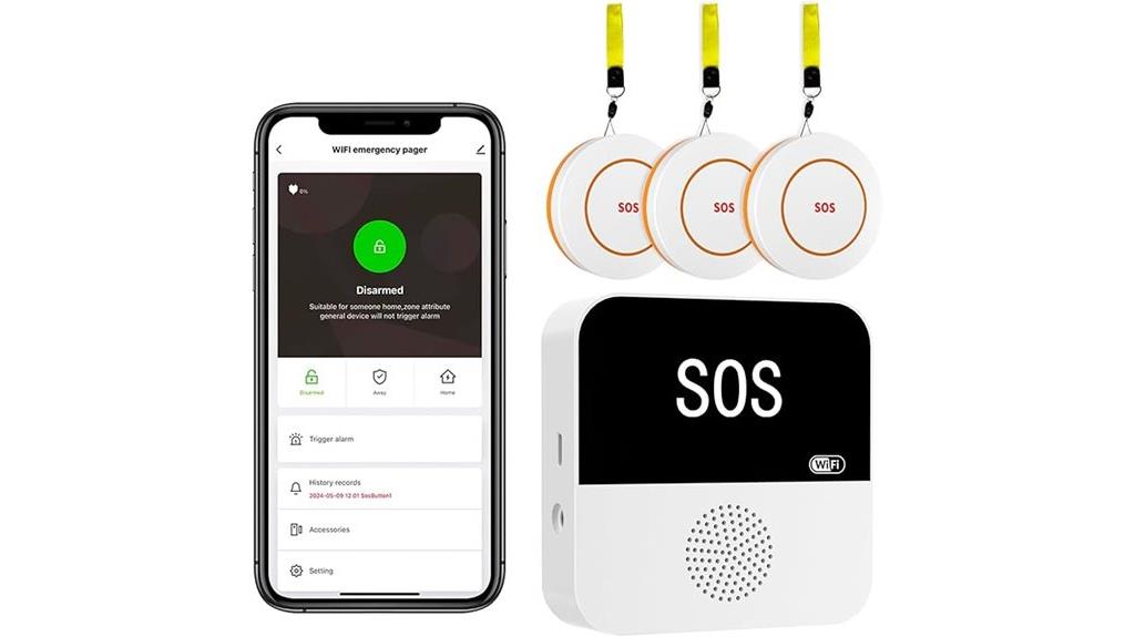 wireless caregiver call buttons