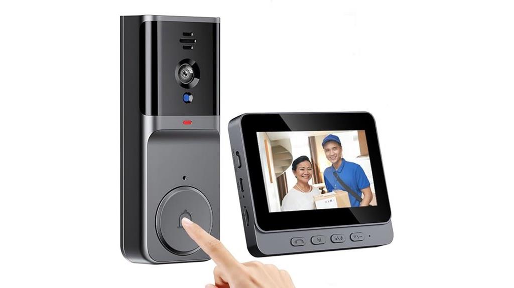 wireless doorbell camera without wifi