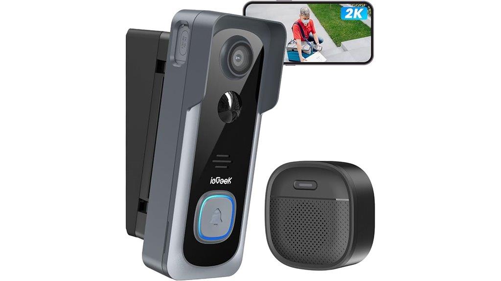 wireless doorbell with camera