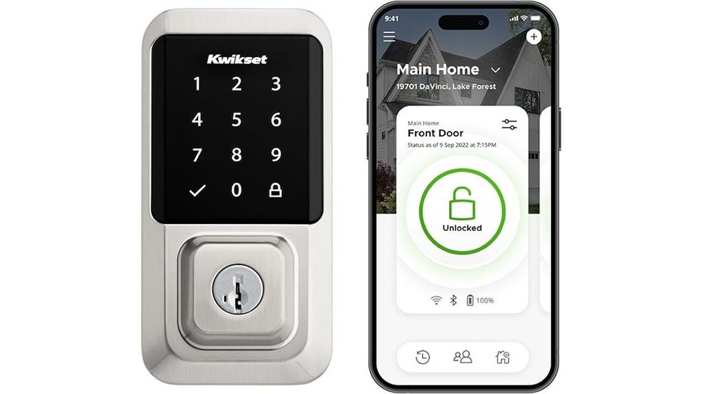 wireless keyless door lock