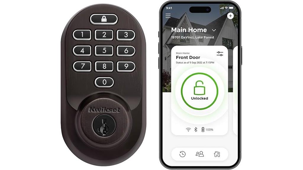 wireless keyless door lock