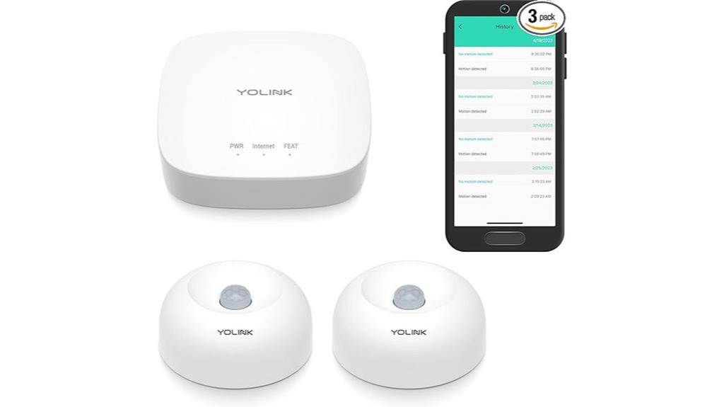 wireless motion sensor pack