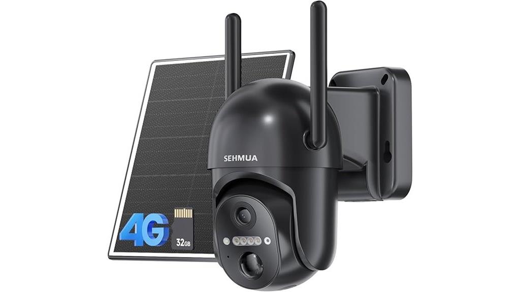 wireless solar security camera