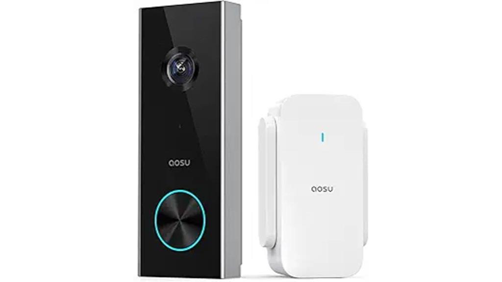 wireless video doorbell system