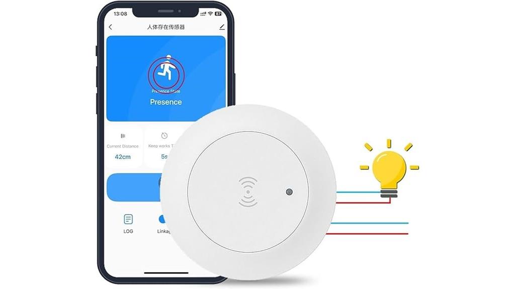 zigbee presence sensor switch