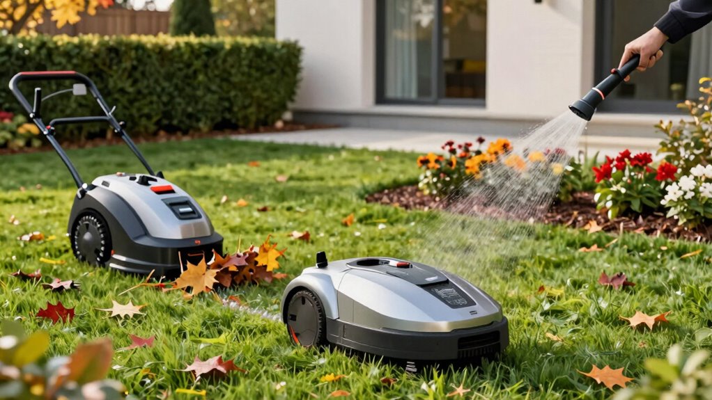 automated seasonal outdoor maintenance