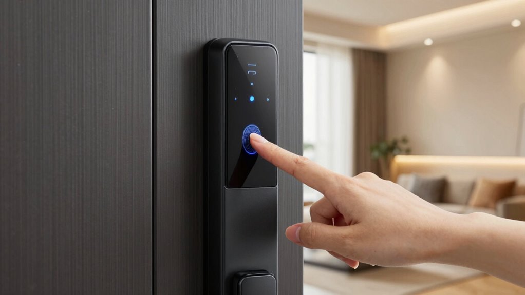 biometric smart lock security