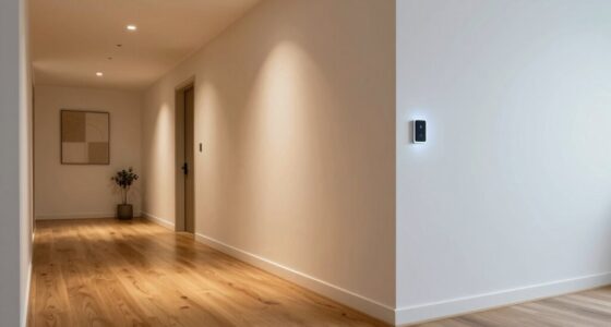 enhanced hallway lighting design