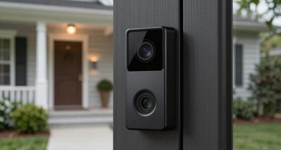 enhanced security with dual cameras