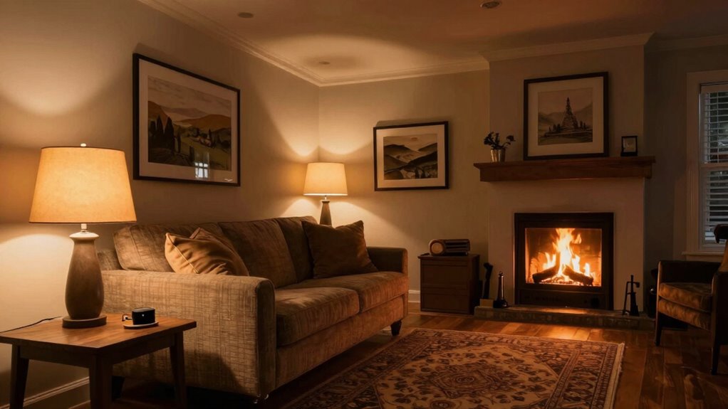 enhances ambiance and comfort