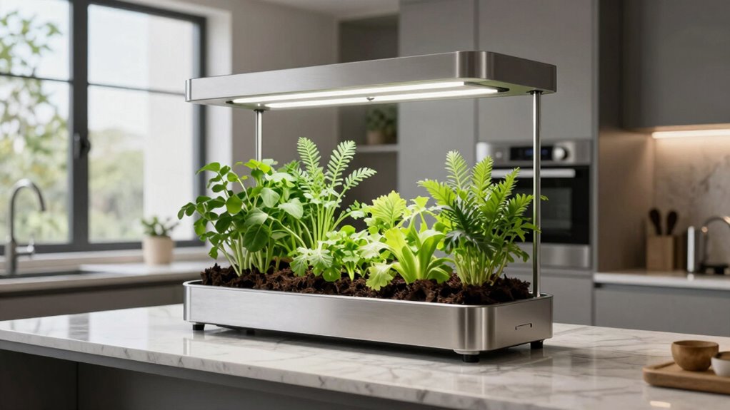 indoor gardens enhance smart kitchens