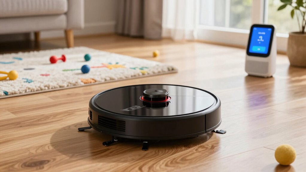 integrate robot cleaners weekly