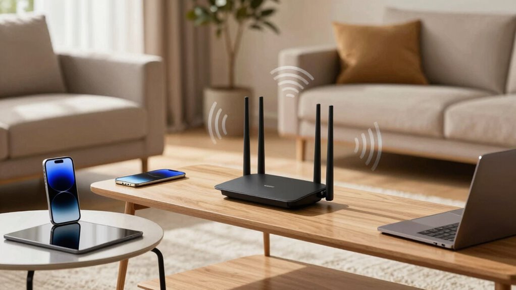 optimize device and router placement