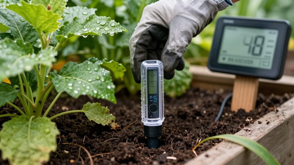 optimizing watering with sensors