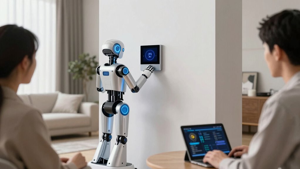 robot upkeep for smart homes