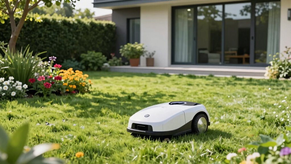 robotic automated lawn maintenance
