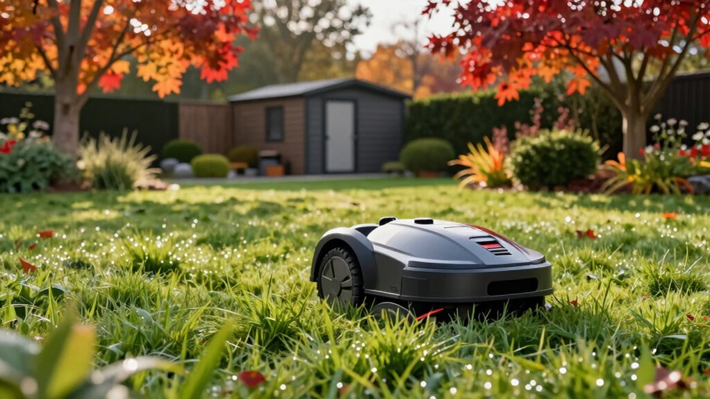 robotic outdoor care schedule