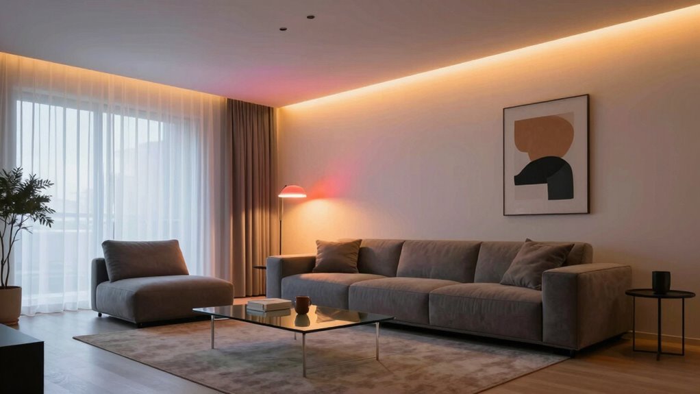 room type influences lighting