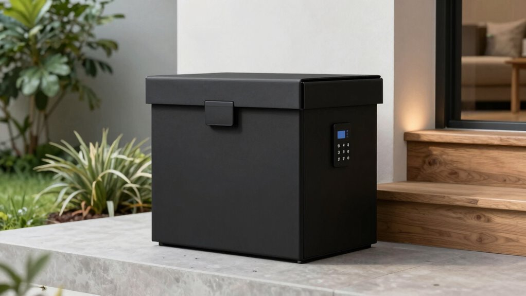secure modern porch deliveries