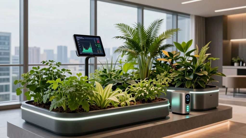 smart automated indoor gardening