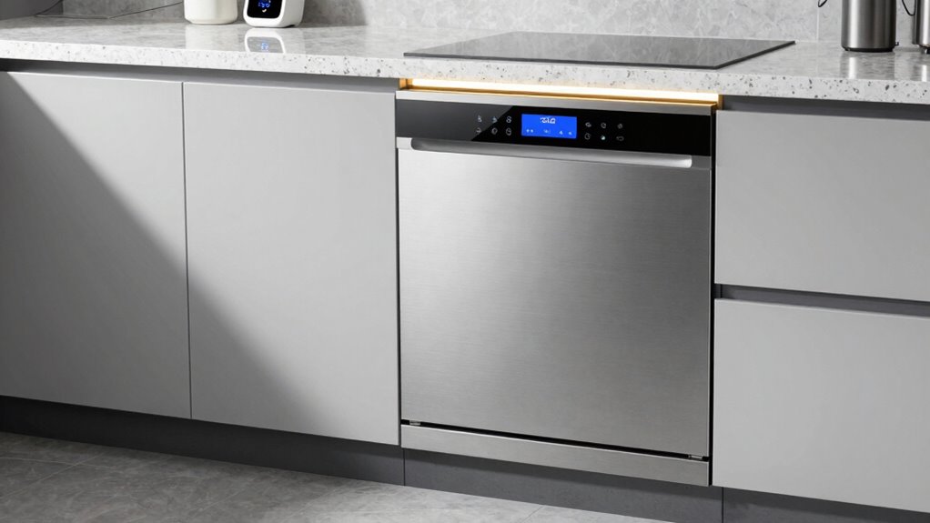 smart dishwasher maintenance and connectivity